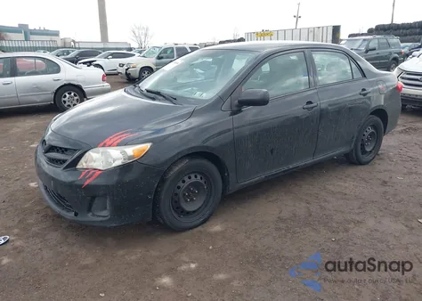 2012 Toyota Corolla Le z USA, uszkodzony, nr VIN 2T1BU4EE1CC902191
